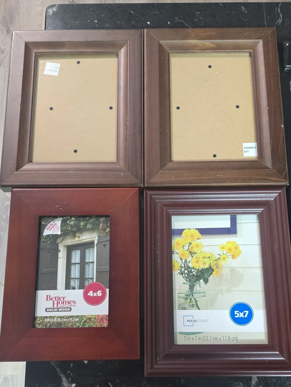 Better Homes And Gardens Brown Wood Picture Frames - Assorted Brown Finishes